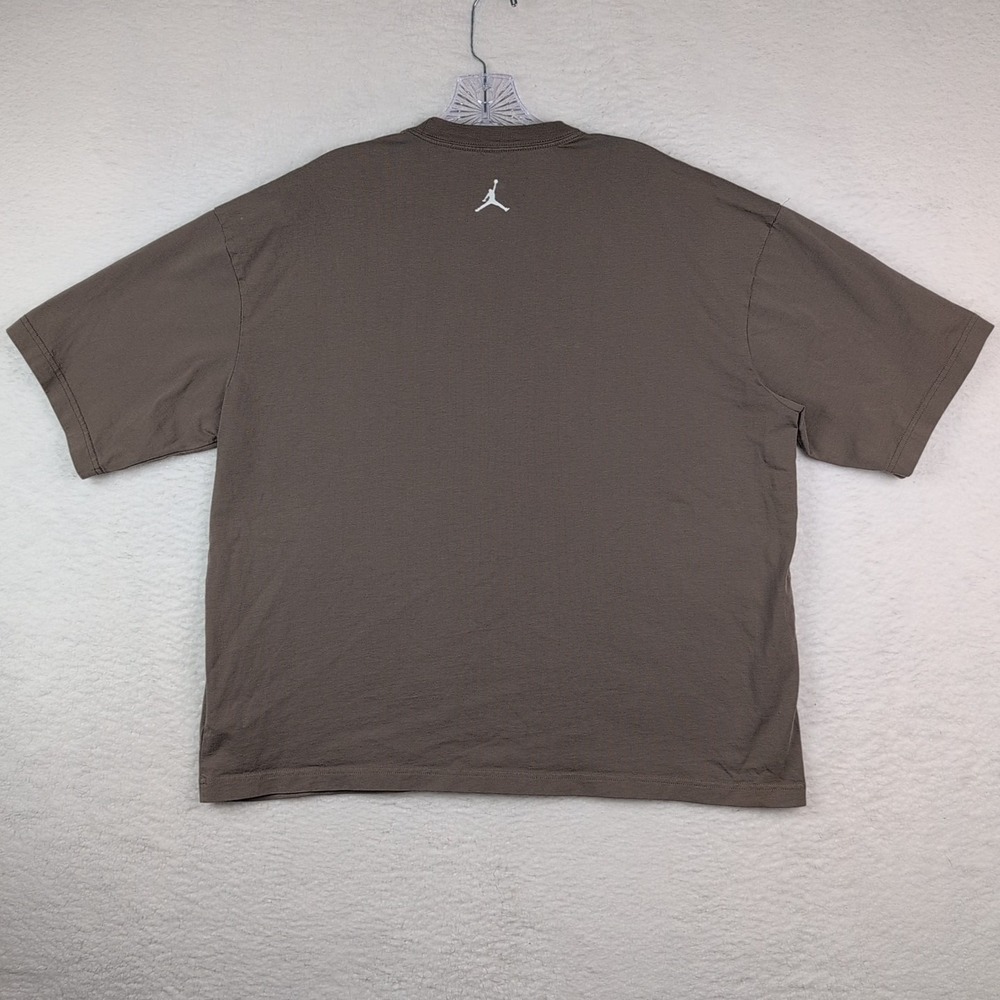Sample Nike Air Jordan Face Taupe T-Shirt Sz Medium SU26 IF0866 - Picture 3 of 8